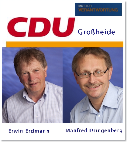 Erwin Erdmann und Manfred Dringenberg